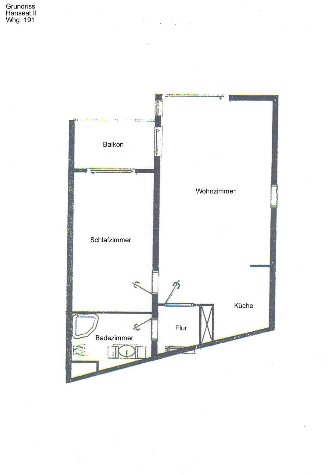 Hanseat Wohnung 191 格洛米茨 外观 照片